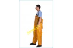 China FQY1907 Yello Oxford Safty Chest/ Waist Protective Working Fishery Men Pants supplier