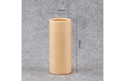 China Essential Oil Round Kraft Paper Cylinder Containers easy open end supplier