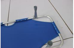 China Hot sells Two Wheels 60 Degree Emergency Folding Foldable Ambulance Stretcher 55cm supplier