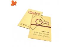 China Kraft Paper Screen Protector Packaging Box Tempered Glass Customized supplier