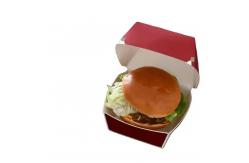 China Fast Food Takeaway Customized Biodegradable Burger Paper Packaging Boxes supplier