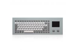 China Silicone Keys Waterproof IP65 Wired Industrial Keyboard With Touchpad supplier