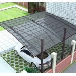 6063 T5 Outdoor Reinforced Aluminium Glass Canopy Powder Coating 4x4m for sale