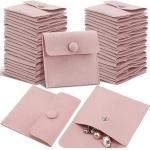 Durable Soft Velvet Jewelry Pouch Lightweight Shockproof for sale