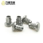 Polished Anchor Nuts Furniture Threaded Inserts For Wood M3 M4 M5 M6 M8 for sale