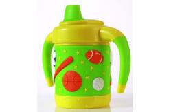 China OEM 6oz 160ml Baby Weighted Straw Cup Soft TPE Spout supplier