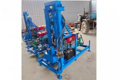 China 200m 450rpm Portable Hydraulic Water Well Drilling Rig For House Yard supplier