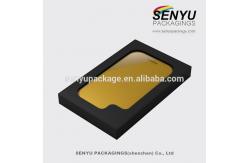 China Custom Printing Service Paper Packaging Paper Phone Game Card Box with Plastic Window supplier