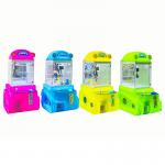 Coin-Operated Mini Claw Crane Machine for Children Age 3 Years and Bill Acceptors for sale