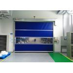 External High Speed Industrial Shutter Door Colorful PVC Curtain For Workshop for sale