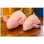 Kawaii Pig Plush Pillow , Full Hollow Cotton Stuffed Pig Pillow 40 - 120CM