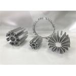 Silver Standard Aluminium Heat Sink Extrusions / Aluminium Extrusion Profiles for sale