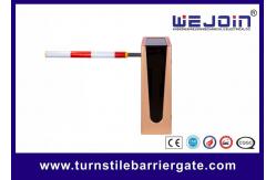 China Powder Coated Steel Automatic Barrier Gate With 3-4m Barrier Arm Length supplier