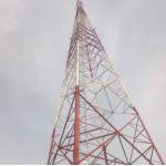 Hot Dip Galvanization Telecommunication Tower 3 Or 4 Leg for sale