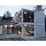 Modern Metal Structure Prefabricated House 3-Bedroom Luxury Portable Flat Pack Container Home for sale