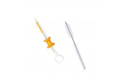 China Stainless Steel ABS Cell Cytology Brush With Nylon Head 1200mm supplier