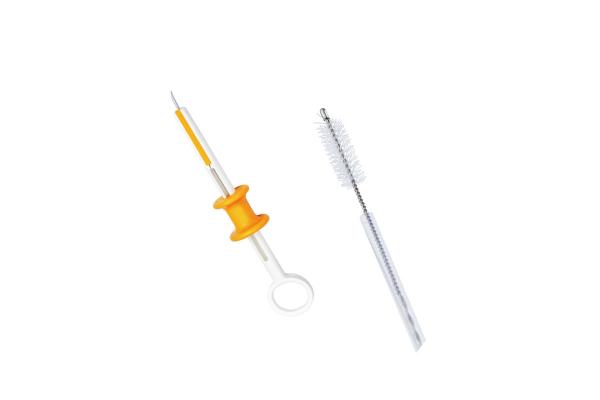 Stainless Steel ABS Cell Cytology Brush With Nylon Head 1200mm