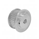 Silver Aluminum Synchronous Timing Belt Pulley ISO 9001 3mm 5mm 6mm for sale