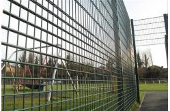 China Security Double Wire Fencing Or Twin Wire Mesh Fence Use Round Post supplier