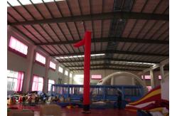 China Event Party Inflatable Advertising Signs Blow Up Air Dancers Digital Printing 6m H supplier