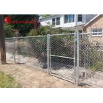 4mm Diameter Hot Dipped Galvanized Chain Link Fence Privacy System for Airport Fence for sale