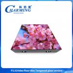 Led Display P3.91 Indoor Led Panel for Advertising GOB+Glass Surface HD Floor Screen Dance for sale