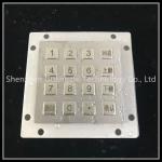 Good Tactile Feeling Waterproof Keypad Stainless Steel Material Ip67 Grade for sale