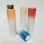 8ML ABS Outer Shell Gradient Color Glass Inner Bottle High quality Refillable Perfume Bottle for sale