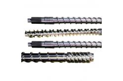 China Bimetallic Screw Barrel For LDPE / HDPE / PP / PE / PVC Blowing Molding Machine  supplier