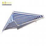 Outdoor retractable awning Aluminum commercial manual awning for sale