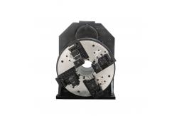 China Pull Material 4-jaw Full-Stroke Single Chuck F90BF for Laser Cutting supplier