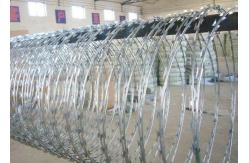 China Hot Dipped Galvanized Razor Barbed Wire for Prison Protect Fence supplier