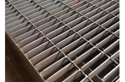 China High Loading Strength Black Galvanized Steel Grating Walkway supplier