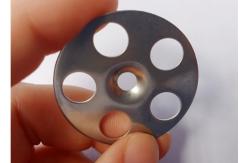 China Metal Insulation Discs 36mm Washers For Plasterboard Wall Ceiling Fixings supplier