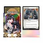 Custom Holographic Art Tcg Card Sleeves Protective Sleeves For Trading Card Game for sale