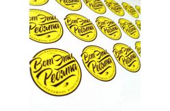 China Removable Single Sided Sticker Glossy / Matte / Embossing / Hot Stamping With Watermark supplier