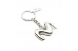 China Durable M Metal Keychain Holder - Convenient and Silver for Your Business supplier
