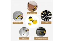 China 12 Pcs Drill Brush Attachment Set with Pad Sponge and Extend Attachment supplier