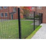 High Security Nylofor  6ft 3D Modeling PVC Coated 358 Anti Climb Fence