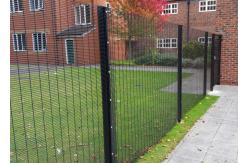 China High Security Nylofor  6ft 3D Modeling PVC Coated 358 Anti Climb Fence supplier