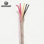 Nickel Pleated Copper Extension Cable RTD PT100 PFA Insulated SUS Sheath 6 Cores 2 Pairs for sale