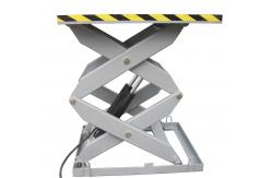 China 3000Kg Loading Hydraulic Stationary Scissor Lift Table For Cargo Transfer supplier