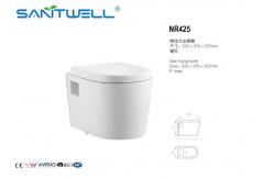 China Sanitary Wares WC Concealed Cistern Toilet Two Piece White Water-Saving supplier