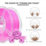 High Strength 1000g Diameter 1.75mm Rose Pink PETG Filament 3D Printing Filament for sale