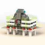 Varied Capacity Horizontal Shaft Impactor Crushing Machine PWS4010 for sale