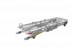 China 40kg Ambulance Collapsible Stretcher Height Adjustable Back Automatic Loading supplier