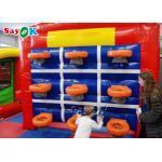Inflatable Lawn Games OEM Inflatable Basketball Hoop Toys Interactive Kid Inflatable Basketball Game for sale