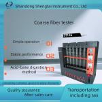 Crude Fiber Tester Acid Alkali Digestion Method 6 Samples Feed Testing for sale