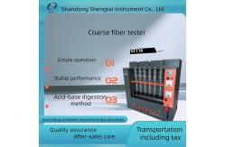 China Crude Fiber Tester Acid Alkali Digestion Method 6 Samples Feed Testing supplier
