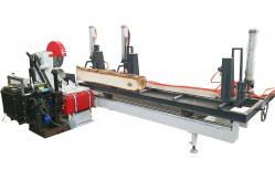 China wood splitter sawmill machine/New Design Table Circular Sawmill with Log Carriage supplier